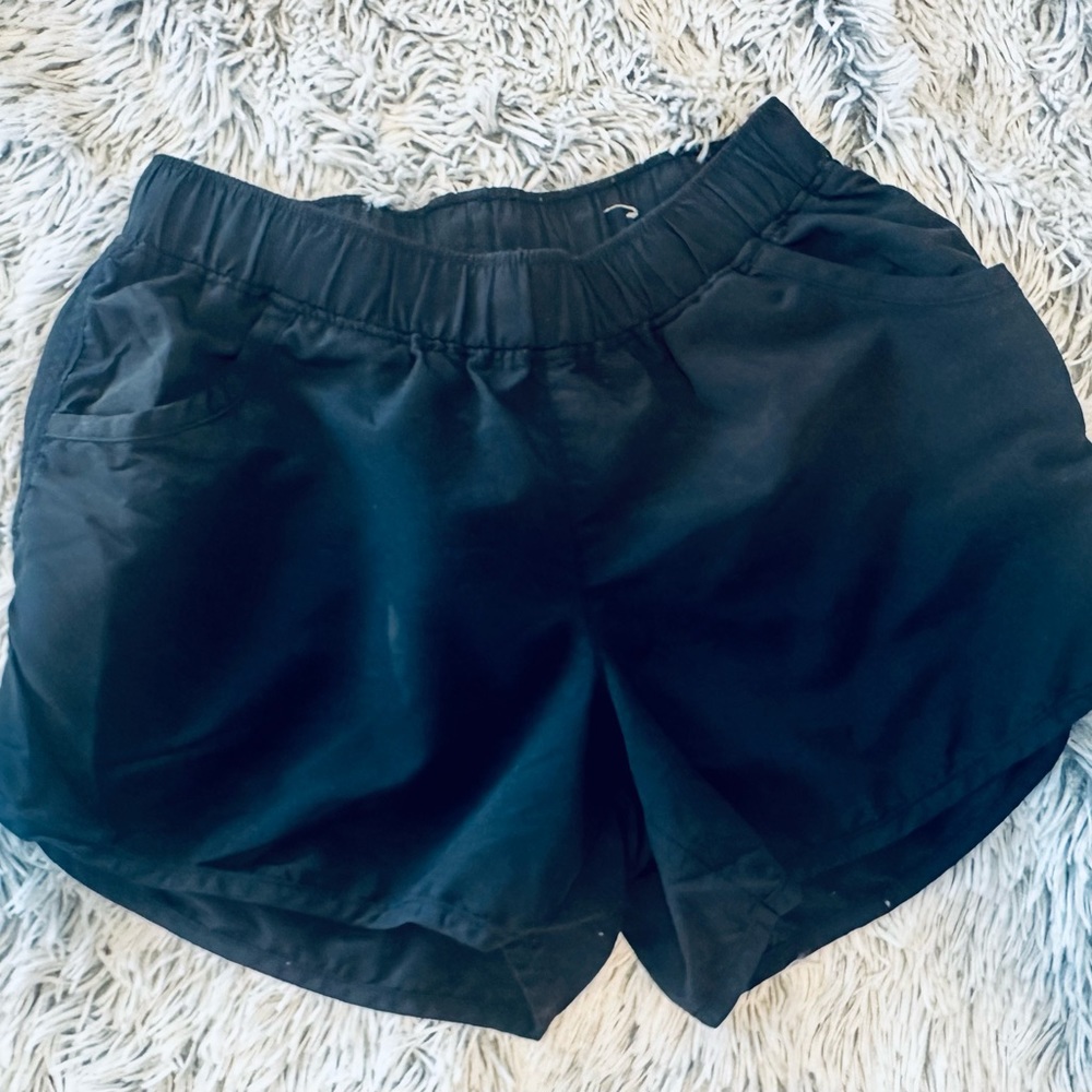 Womens Magellan drawstring xs black shorts